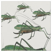 Big Green Grasshoppers  Engraving Stof (Close Up)