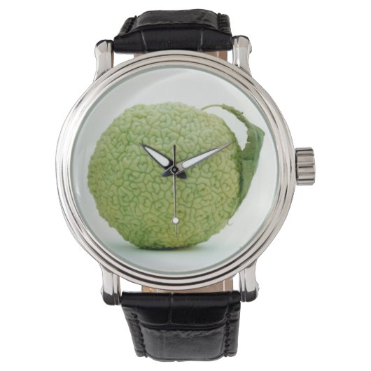Big Green Hedgeapple Horloge (Voorkant)