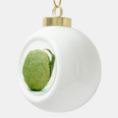 Big Green Hedgeapple Keramische Bal Ornament (Rechts)