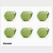 Big Green Hedgeapple Ronde Sticker (Vel)