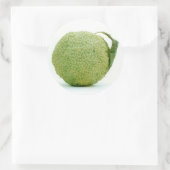 Big Green Hedgeapple Ronde Sticker (Tas)