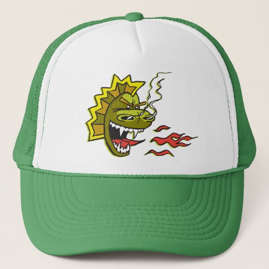 Big Green Smokie Trucker Hat Pet (Voorkant)