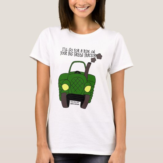 Big Green Tractor T-shirt (Voorkant)