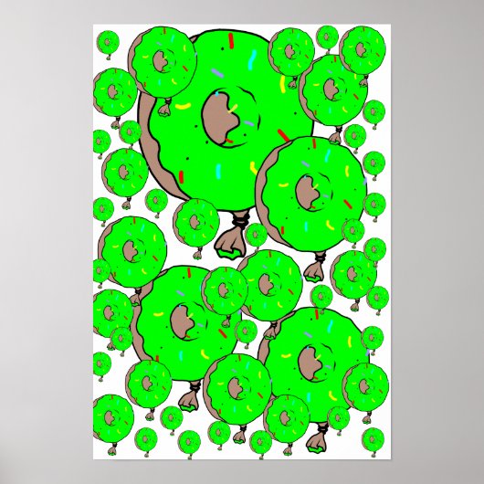 Big Green Yum-yums2 Poster (Voorkant)