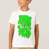Big Green Yum-yums T-shirt (Voorkant)