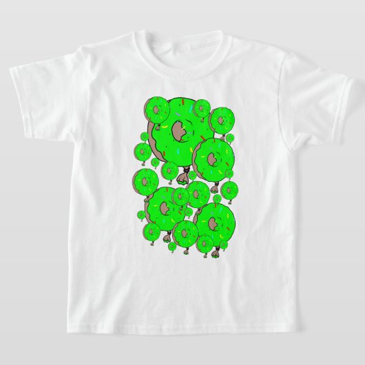 Big Green Yum-yums T-shirt (Laagn)