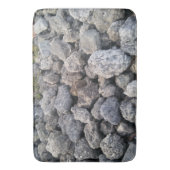 Big Grey Rocks Afbeelding Design Fun Badmat (Voorkant Verticaal)