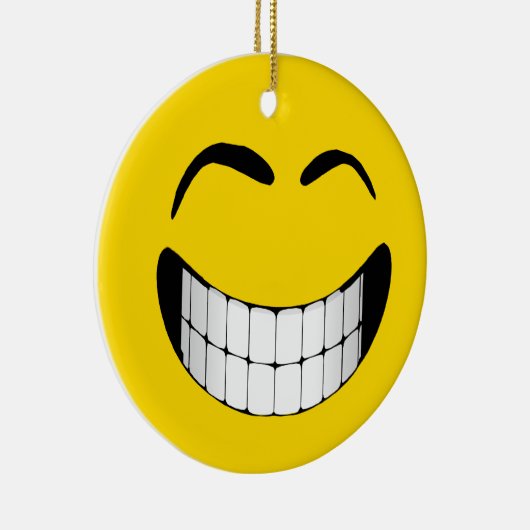 BIG GRIN FACE ORNAMENT (Rechts)