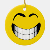 BIG GRIN FACE ORNAMENT (Voorkant)