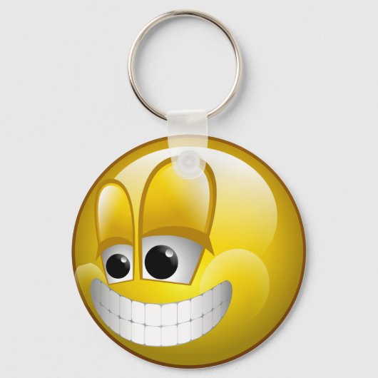 BIG GRIN FACE SLEUTELHANGER (Voorkant)