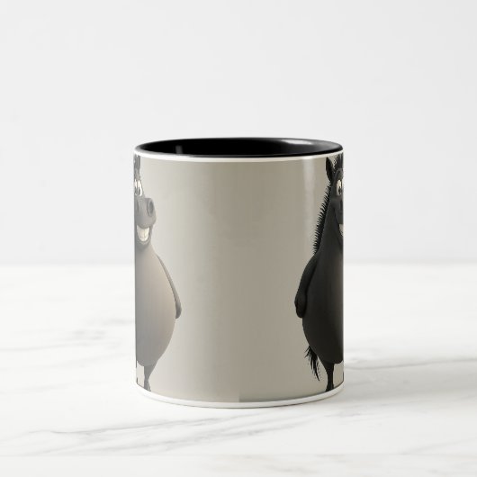 Big Grin Horse Mok (Center)