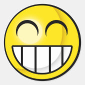 Big Grin Sticker (Voorkant)