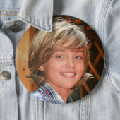 BIG grote aangepaste fotoknop Ronde Button 6,0 Cm (In situ)