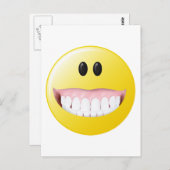 Big Gums Face Briefkaart (Voorkant / Achterkant)