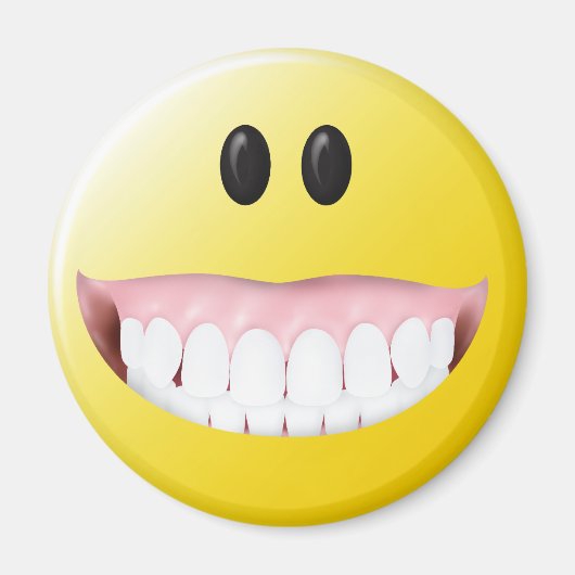 Big Gums Face Magneet (Voorkant)