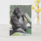 Big Gunns Gorilla Note Kaart (Gele Bloem)