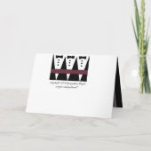 BIG GUY Junior Groomsman Wedding Invitation (Achterkant)