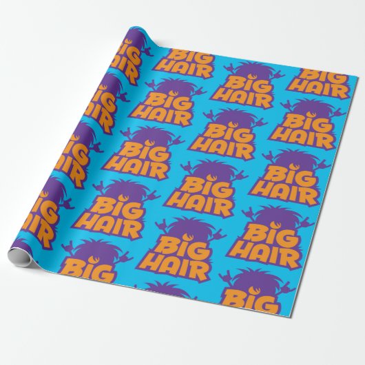 Big Hair Band Logo Cadeaupapier (Uitgerold)