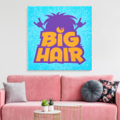 Big Hair Band Logo Canvas Afdruk (Insitu (Woonkamer))
