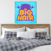 Big Hair Band Logo Canvas Afdruk (Insitu (Slaapkamer))