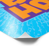 Big Hair Band Logo Foto Afdruk (Hoek)