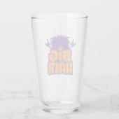 Big Hair Band Logo Glas (Achterkant)