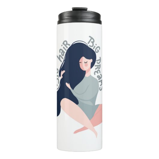 Big Hair Big Dreams Thermosbeker (Voorkant)