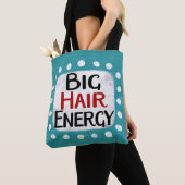 Big Hair Energy Canvas tas (Dichtbij)