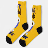 Big Hairy Eye Crew Socks Sokken (Links)