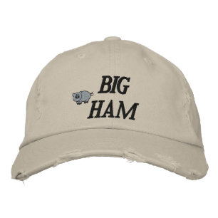 Big Ham geborduurd Pet