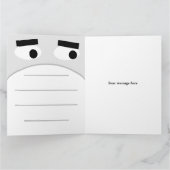 Big Happy Afstuderen klasse van 2023 gezichtsmaske Kaart (Binnen)