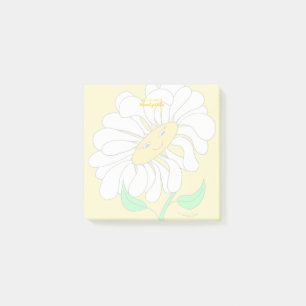 Big Happy Daisy Yellow Post-it® Notes