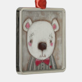 BIG HAPPY FACES by studiodut - Polar Beer Metalen Ornament (Rechts)