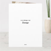 Big Happy Moederdag Rozen Gold Heart Foto 2 Kaart (Achterkant)