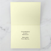 Big Happy Retirement Gefeliciteerd Hot Tub Name Kaart (Binnen)