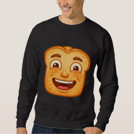 Big Happy Smiling Toast Slice Mascot Trui