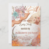 Big Hat Derby Party Invitation Kaart (Voorkant)