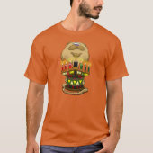 Big Head Kwanzaa Cat 2 T-shirt (Voorkant)