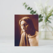 Big Head (Native American) Briefkaart (Staand voorkant)