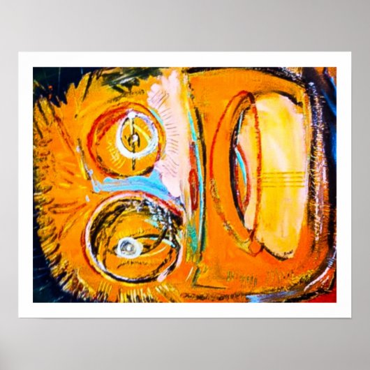 "Big Head"-Poster Poster (Voorkant)