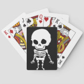 Big Head Skeleton op Pokerkaarten (Achterkant)