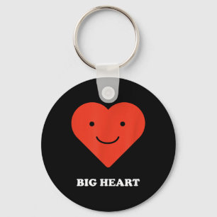 Big Heart Bigger Butt Funny Sarcastic Humor Joke Sleutelhanger