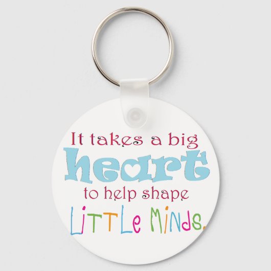 Big Heart: Counselor:Mentor:Leraar Sleutelhanger (Voorkant)