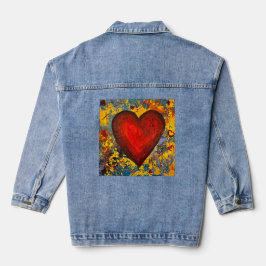 Big Heart Denim Jacket