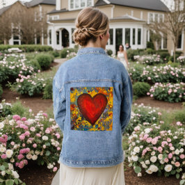 Big Heart Denim Jacket