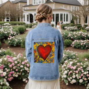 Big Heart Denim Jacket