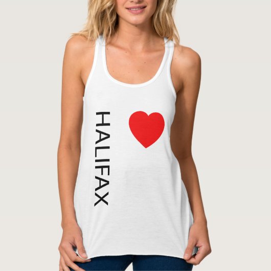 Big Heart Halifax Tanktop (Voorkant)