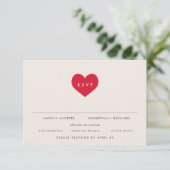 Big Heart Kaart (Staand voorkant)