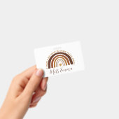 Big Heart tot Shape Young Minds Teacher Badge (Handheld)