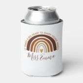 Big Heart tot Shape Young Minds Teacher Blikjeskoeler (Blikje Voorkant)